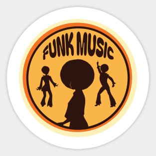 Funk Music Sticker